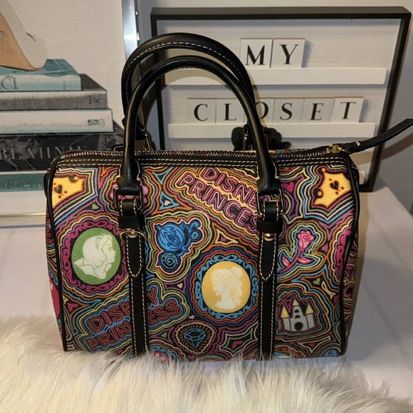 Rare Disney Parks Dooney & Bourke Pop Princess Satchel Bag EUC - Picture 4 of 10